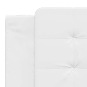 vidaXL Bed Frame without Mattress "Zadar" White 180x200 cm Faux Leather