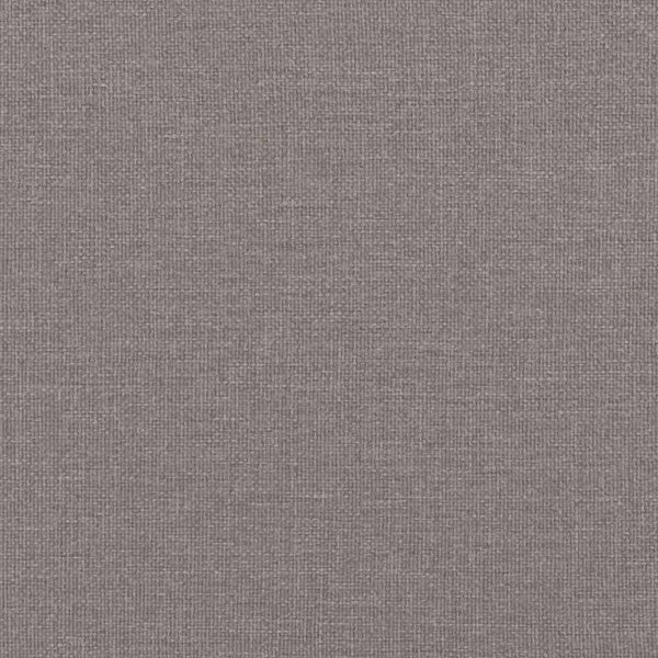 vidaXL Bed with Mattress "Dover" Taupe 90x200 cm Fabric