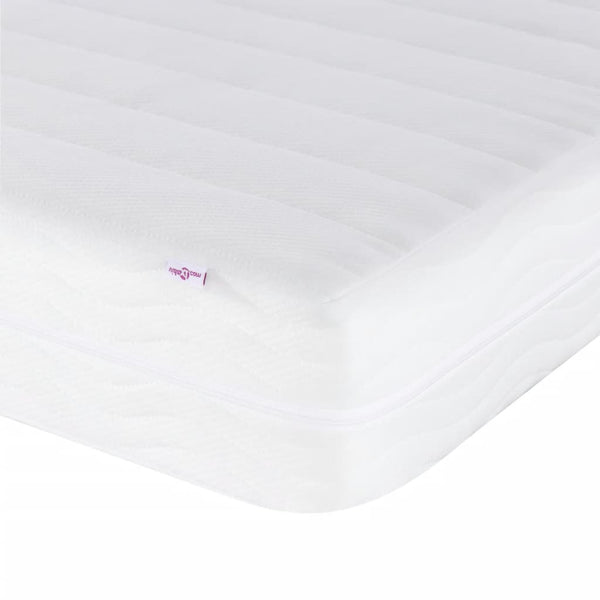 vidaXL Bed with Mattress "Dover" Black 100x200 cm Velvet