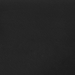 vidaXL Bed with Mattress "Dover" Black 120x200 cm Faux Leather