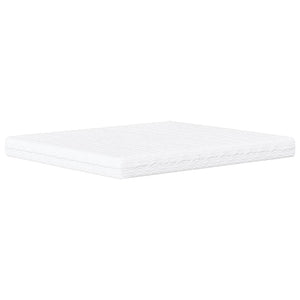 vidaXL Bed with Mattress "Dover" Black 160x200 cm Fabric