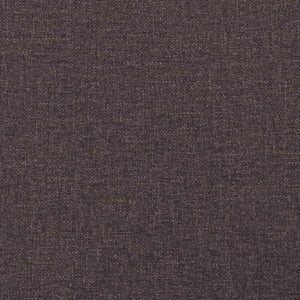 vidaXL "Dover" Bed with Mattress Dark Brown 180x200 cm Fabric