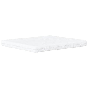 vidaXL Bed with Mattress "Dover" Blue 180x200 cm Velvet