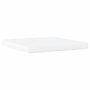 vidaXL "Dover" Bed with Mattress Light Grey 200x200 cm Velvet