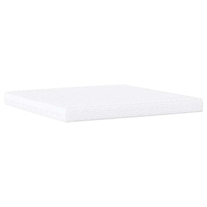 vidaXL Bed with Mattress "Dover" Blue 200x200 cm Velvet