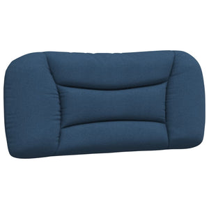 vidaXL Bed with Mattress "Hvar" Blue 80x200 cm Fabric