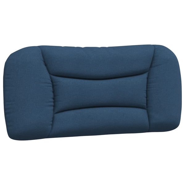 vidaXL Bed with Mattress "Hvar" Blue 80x200 cm Fabric