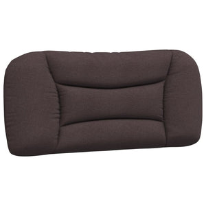 vidaXL Bed with mattress "Hvar" Dark Brown 90x200 cm Fabric