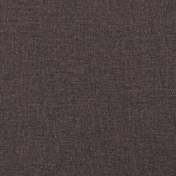vidaXL Bed with mattress "Hvar" Dark Brown 90x200 cm Fabric
