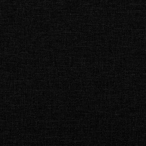 vidaXL Bed with Mattress "Hvar" Black 160x200 cm Fabric