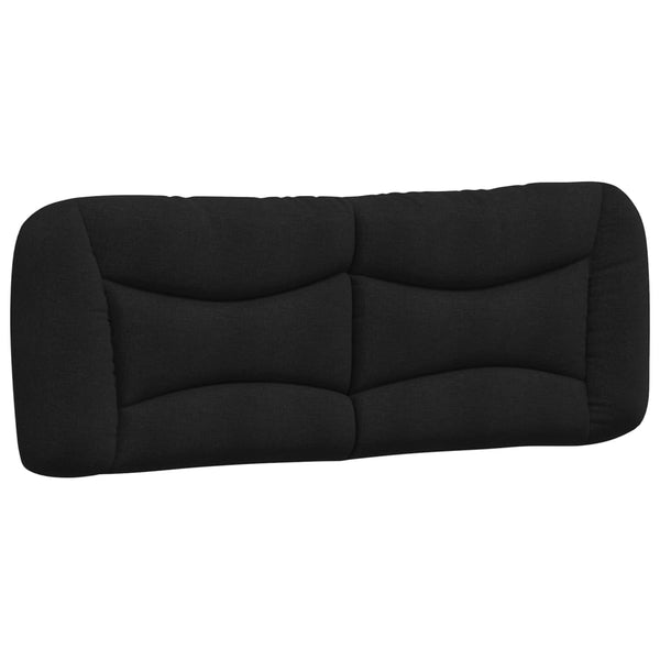 vidaXL Bed with Mattress "Hvar" Black 180x200 cm Fabric