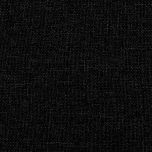 vidaXL Bed with Mattress "Hvar" Black 180x200 cm Fabric