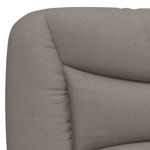 Bett mit Matratze Hvar Taupe 180x200 cm