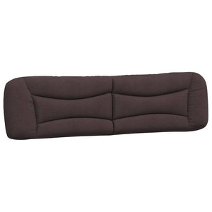 Bett mit Matratze Dunkelbraun 200x200 cm