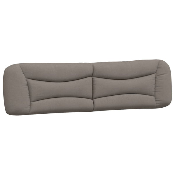 Bett mit Matratze Hvar Taupe 200x200 cm