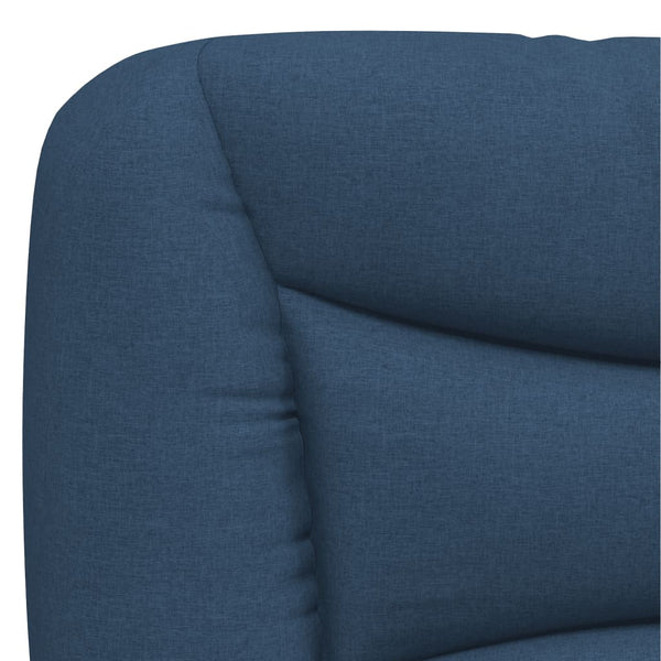 Bett mit Matratze Hvar Blau 200x200 cm