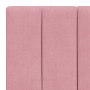 Bett mit Matratze Hanko Rosa 80x200 cm