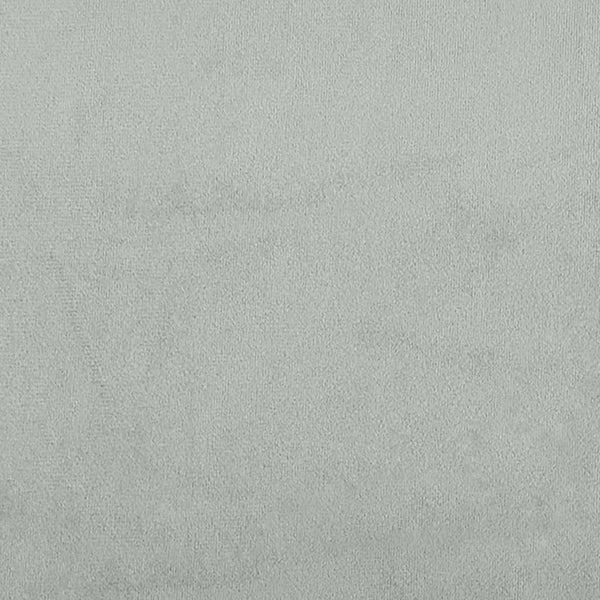 Bett mit Matratze Hanko Hellgrau Samt 120x200 cm