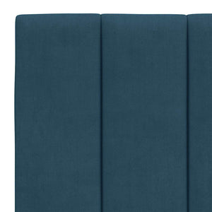 Bett mit Matratze Hanko Blau 120x200 cm