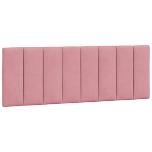 Bett mit Matratze Hanko Rosa 120x200 cm Samt