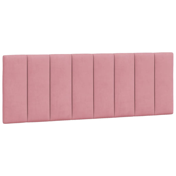 Bett mit Matratze Hanko Rosa 120x200 cm Samt