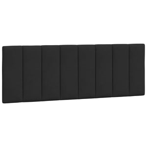 Bett mit Matratze Hanko Schwarz Samt 140x190 cm