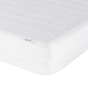 Bett mit Matratze Hanko Blau 180x200 cm Samt