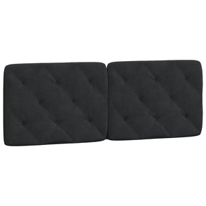 vidaXL Bed with Mattress Black 140x200 cm Velvet