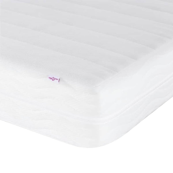 vidaXL Bed with Mattress Blue 140x200 cm Velvet
