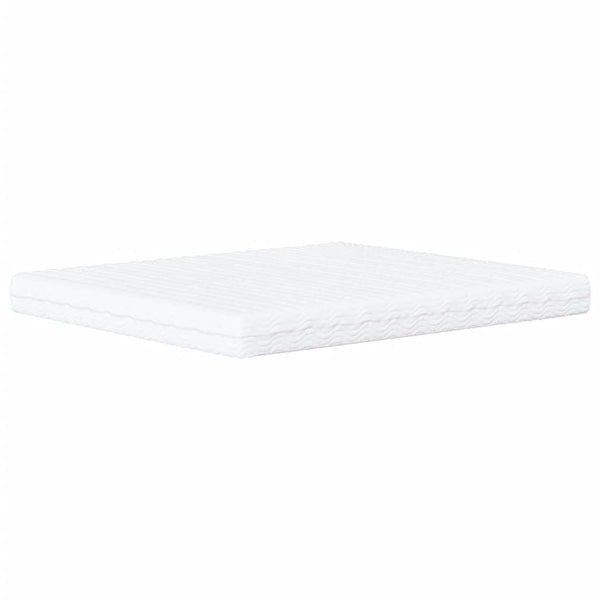vidaXL Bed with Mattress Light Grey 160x200 cm Velvet