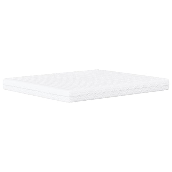 vidaXL Bed with Mattress Light Gray 200x200 cm Velvet