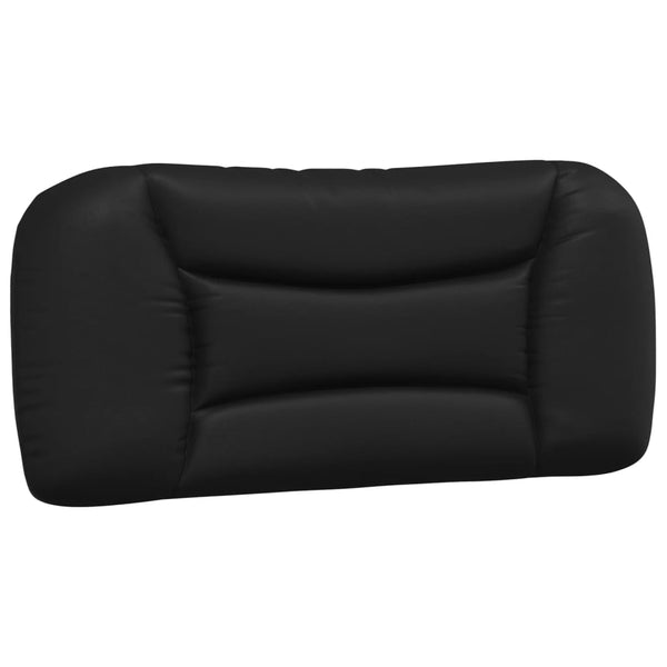 vidaXL Bed with Mattress "Hvar" Black 80x200 cm Faux Leather