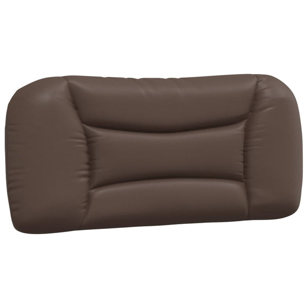vidaXL Bed with Mattress "Hvar" Brown 80x200 cm Faux Leather