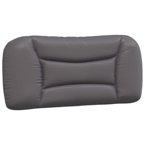vidaXL Bed with Mattress "Hvar" Grey 80x200 cm Faux Leather