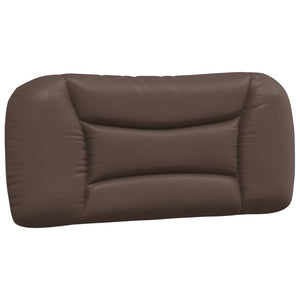 vidaXL Bed with Mattress "Hvar" Brown 90x190 cm Faux Leather