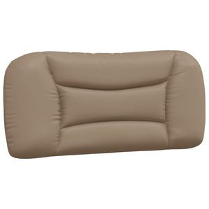 vidaXL Bed with Mattress "Hvar" Cappuccino-Brown 90x190 cm Faux Leather