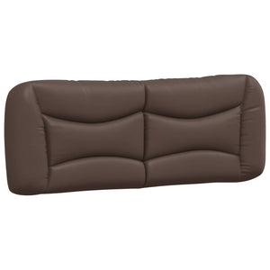 vidaXL Bed with mattress "Hvar" Brown 120x200 cm Faux Leather