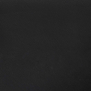 vidaXL Bed with Mattress "Hvar" Black 180x200 cm Faux Leather