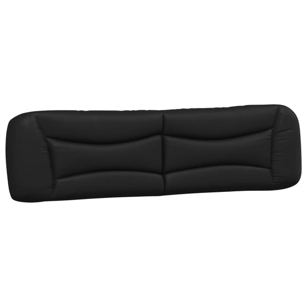 vidaXL Bed with Mattress "Hvar" Black 200x200 cm Faux Leather