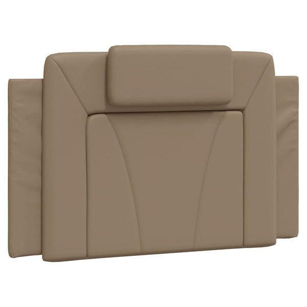vidaXL Bed "Viana" with Mattress Cappuccino Brown 80x200 cm Faux Leather