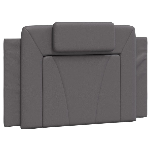 vidaXL "Viana" Bed with Mattress Grey 90x190 cm Faux Leather