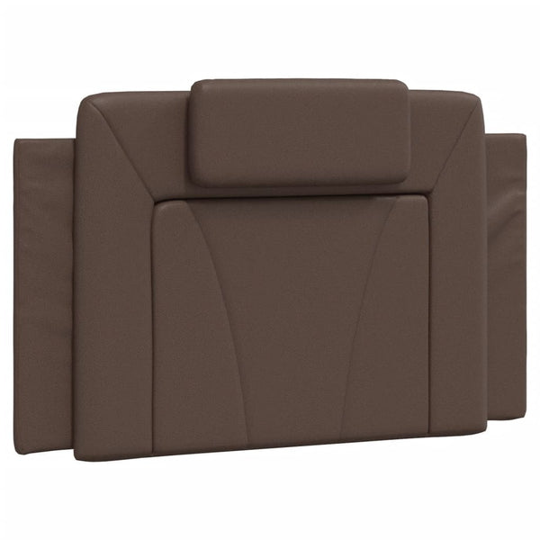 vidaXL Bed "Viana" with Mattress Brown 90x200 cm Faux Leather