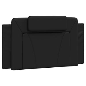 vidaXL Bed "Viana" with Mattress Black 100x200 cm Faux Leather
