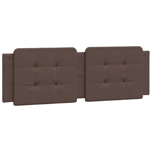 vidaXL Bed with Mattress "Zadar" Brown 160x200 cm Faux Leather