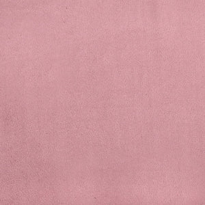 vidaXL LED Bed Frame without Mattress "Hanko" Pink 90x200 cm Velvet