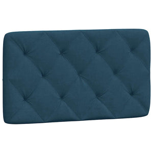 vidaXL LED Bed Frame without Mattress Blue 80x200 cm Velvet