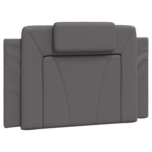 vidaXL "Viana" Bed Frame with LED, No Mattress, Grey, 90x190 cm