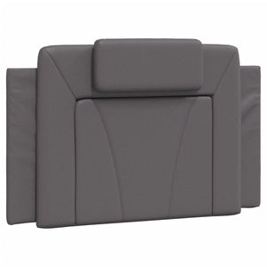vidaXL "Viana" Bed Frame with LED, Without Mattress, Grey, 90x200 cm
