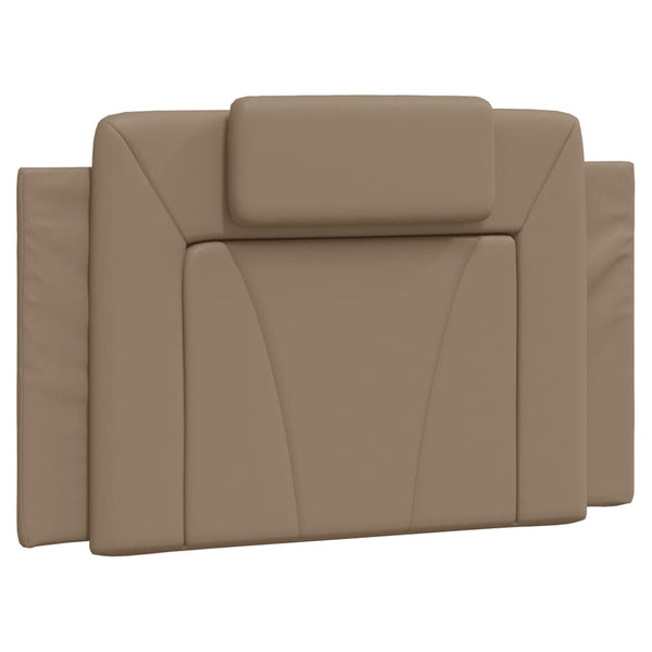 vidaXL "Viana" LED Bed Frame without Mattress Cappuccino Brown 90x200 cm