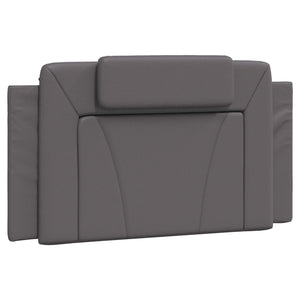Bettgestell Viana Grau 100x200 cm mit LED